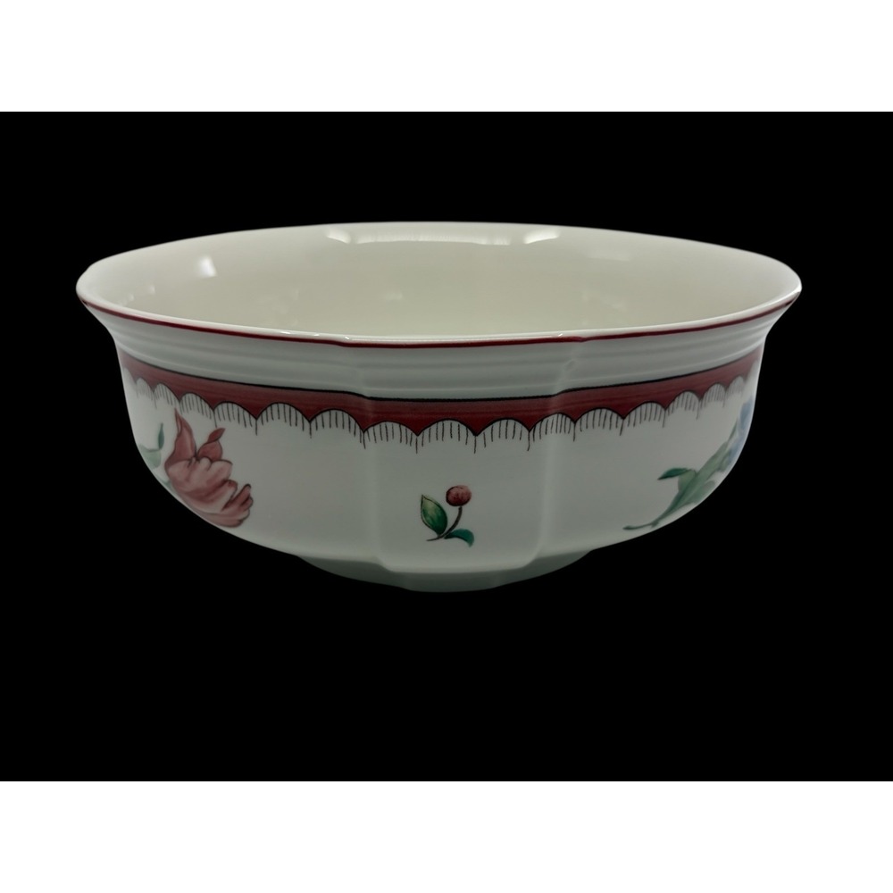 Villeroy & Boch Jardin d'Alsace Fleur 8" Round Vegetable Serving Bowl Porcelain